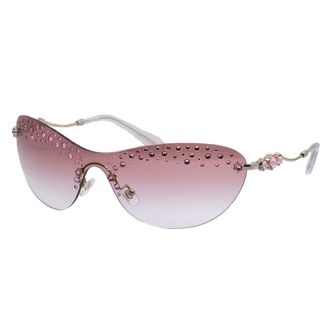 Swarovski SK 7023 40138D 37mm Womens Irregular Sunglasses