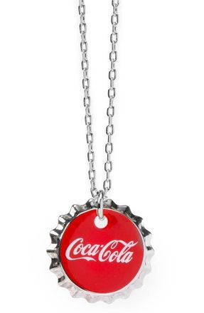 Cufflinks Inc. Mens Coca Cola Cap Pendant Necklace in Red at Nordstrom