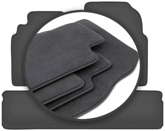 OEM Alfombrillas Premium Para Nissan Almera Tino Monovolumen (2000-2006)