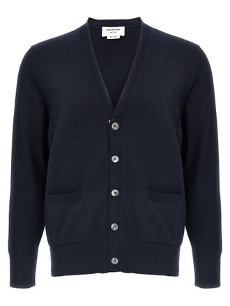 Thom Browne Mens 4-Bar Cardigan