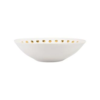 Vietri Medici Gold Medium Serving Bowl