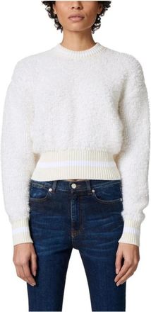 Iceberg Maglia girocollo A02074971102 - Dames - Ronde hals truien - Wit - M - Truien & Vesten