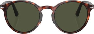 Persol Klassieke zonnebril in zwart - Heren - Zonnebrillen - Bruin - 52 MM - Accessoires