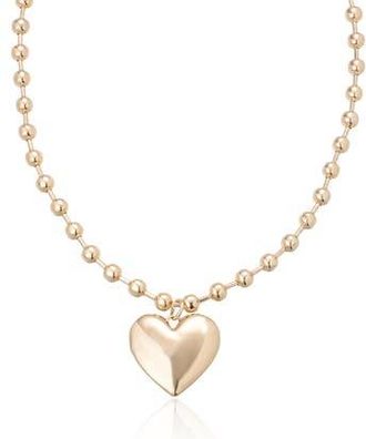 Ettika Chunky Heart Necklace in Gold at Nordstrom Rack