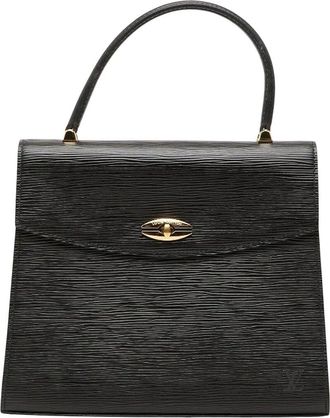 Louis Vuitton Black Epi Leather Handbag (Authentic Pre-Loved)