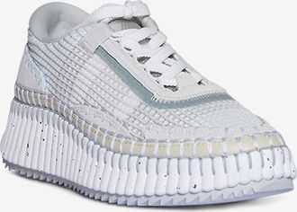 Chlo&eacute; Umweltfreundliche niedrige Sneakers aus Mesh Nama