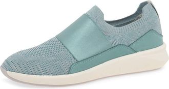 Clarks Womens Un Rio Mule, Turquoise Knit, 7 UK