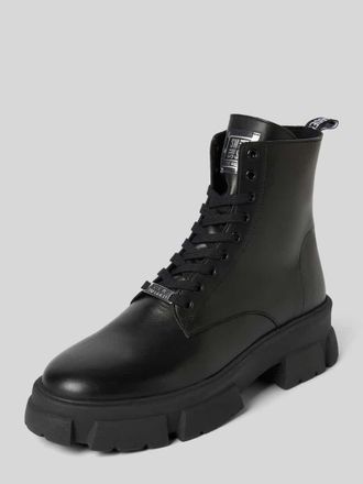 Steve Madden Boots aus Leder mit Label-Detail Modell TANKER in Black, Größe 41