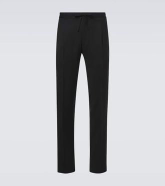 Lardini Virgin wool tapered pants
