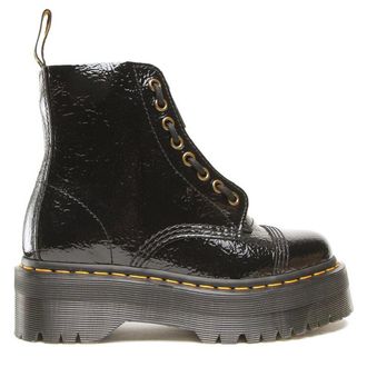 Dr. Martens Sinclair Patent Leather Womens Ankle Boots - Black - Size:UK 6.5