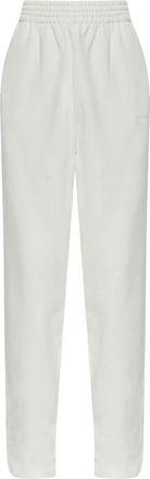 The Mannei Pantalones deportivos con logo bordado - Trousers - Mujer - Blanco - XS