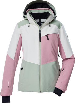 Killtec Skijacke KILLTEC KSW 39 WMN SKI JCKT, Damen, Gr. 36, graugr&uuml;n, Obermaterial: 100% Polyester;Futter: 100% Polyester;F&uuml;llung: 100% Polyester, Jacken Ski
