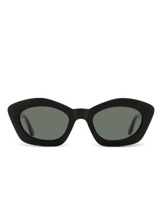 Marni Eyewear Kea Island cat-eye frame sunglasses - Black