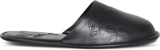 Enfants Riches Deprimes Hotel leather mules - Black