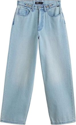 Vans Geruite Baggy Broek - Dames - Loose Fit Jeans - Blauw - W27 - Jeans