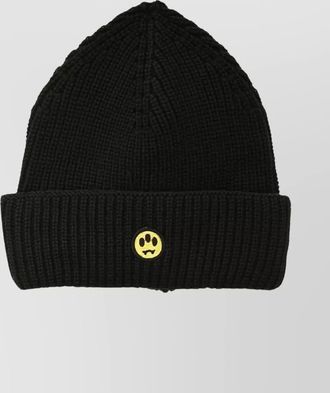 Barrow ribbed wool hat folded cuff