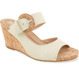 Kenneth Cole Reaction Gibbs Wedge Sandal in Oatmeal at Nordstrom Rack, Size 7.5