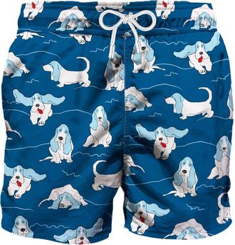 MC2 Saint Barth Basset Hound Man Swim Shorts
