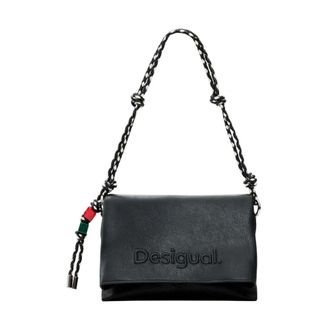 Desigual Handbag with Shoulder Strap and Inside Pocket - female - Desigual - Shoulder Bags - Black - ONE SIZE - Bags