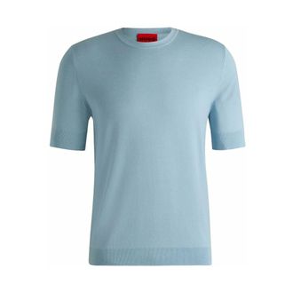 HUGO BOSS Heren, Tops, Blauw, Maat: M