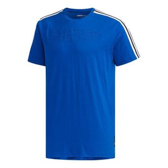 adidas neo x WZRY M SLG Crossover Short Sleeve Blue FR7986