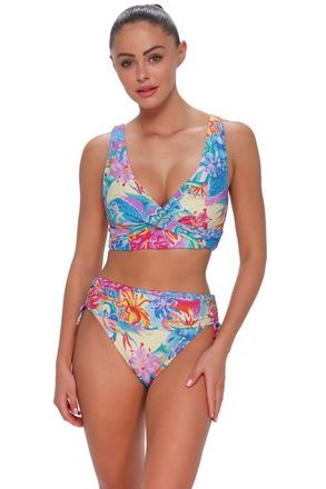 Sunsets Elsie Bikini Swimsuit Top - F Cup in Aloha Vista at Nordstrom, Size 30