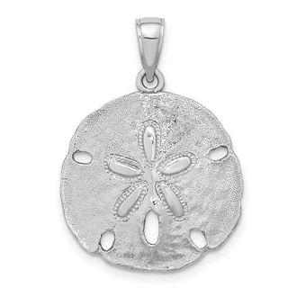 Diamond2Deal 14k Gold Polished S Dollar Charm