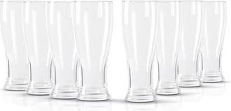 Gibson Home Callum 8 Piece 15.6 Ounce Tall Pub Glass Set in Clear at Nordstrom