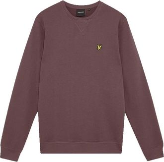 Lyle & Scott Sweatshirt met ronde hals - Heren - Sweatshirts - Bruin - XL - Katoen - Hoodies & sweatvesten