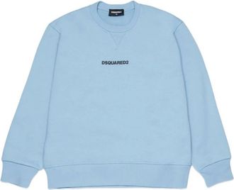 Dsquared2 Kids Sweatshirts, male, Blue, 16 Y, Jumpers