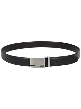 HUGO BOSS Black Cut To Size Buckle Belt