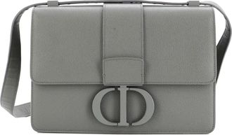 Dior Ultra Matte 30 Montaigne Flap Bag Leather shoulder bag - Grijs