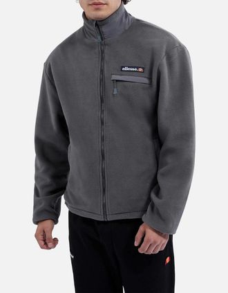 Ellesse Mens Ellesse Maseben Full Zip Fleece Jacket Grey - Size: 42/Regular