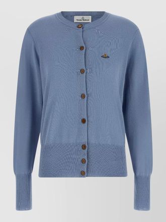 Vivienne Westwood bea knit cardigan long sleeves crew neck