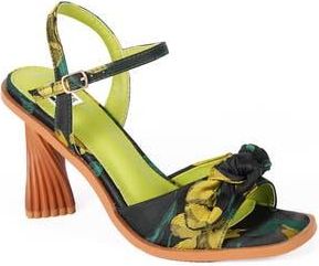 Ninety Union Nora Bow Ankle Strap Sandal in Green Multi at Nordstrom Rack, Size 12