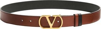 Valentino Garavani Belt H 30 Reversibile Vlogo Signature