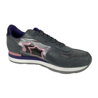 Atlantic Stars Grey Silver Shoe Vega Sgv-96Ro