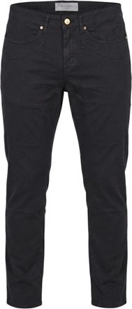 Jeckerson John 5-Pocket Broek - Heren - Slim Fit Jeans - Blauw - W28 - Leer - Jeans