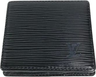 Louis Vuitton Pre-owned Wallets, male, Black, Size: ONE SIZE Pre-owned Coin Case