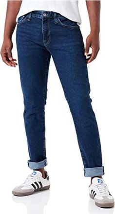Mavi Heren, Jeans, Grijs, Maat: W32 L32