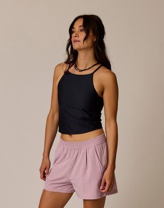 Carve Designs Boca Compression Tankini in Black at Nordstrom, Size X-Large