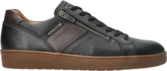 Mephisto Henrik Zip Sneakers - Heren - Schoenen - Zwart - Maat: 42 EU Leer