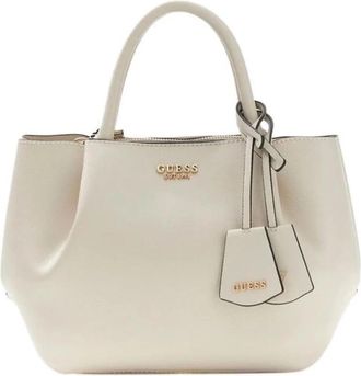 Guess Amorette Girlfriend Satchel - Dames - Handtassen - Wit - ONE Size - Tassen
