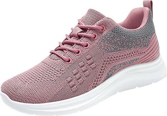 Generic Slip on Arch Support Running Shoes for Women UK Womens Shoes Ethnic Casual Summer Fashion Hollow Breathable Flat Heel Soft Sole Casual Sports & Outdoo