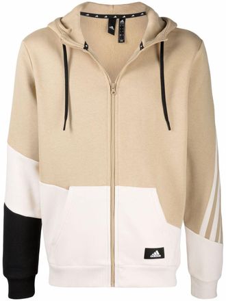 adidas Felpa con zip - Toni neutri
