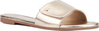 New York & Company Adelle Slide Sandal in Gold at Nordstrom Rack, Size 7
