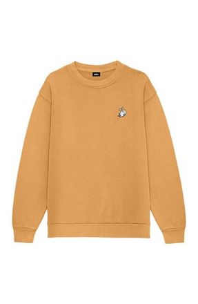 Dalix Heartly Ghost Womens Heavyweight Relaxed Sweatshirt in Peanut at Nordstrom, Size Xx-Large