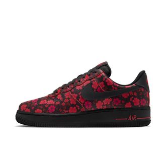 Nike Womens Air Force 1 07 Floral Shoes in Multicolor | IR8617-900