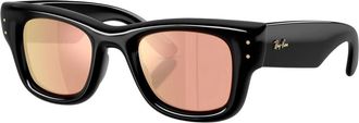 Ray-Ban Wayfarer Puffer - unisex - Zonnebrillen - Zwart - 50 MM - Accessoires