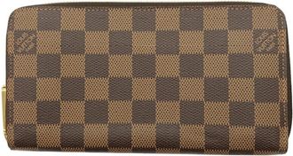 Louis Vuitton Damier Canvas Damier Canvas Long Wallet (Bi-Fold) (Pre-Owned)